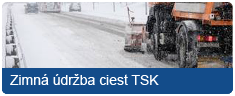 Zimná údržba ciest TSK