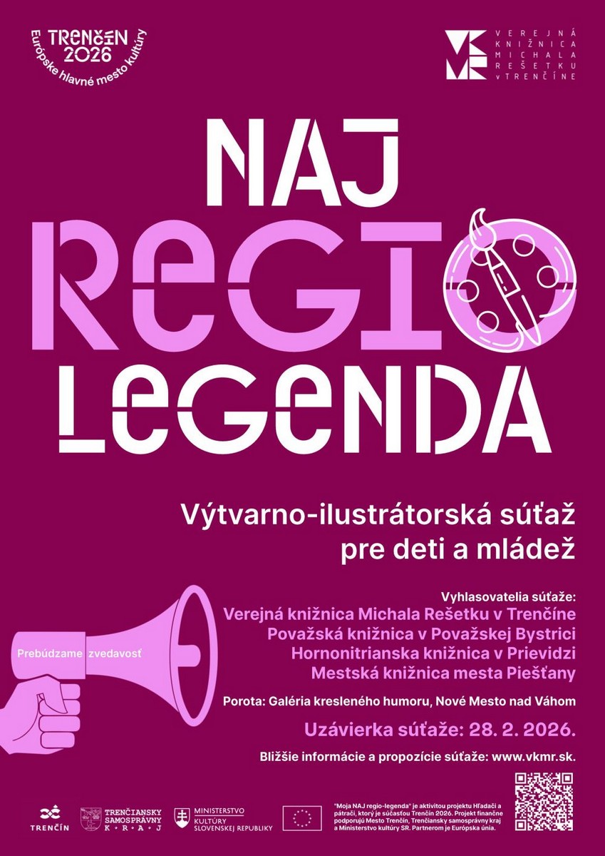 NAJ regio-legenda - Zdroj: VKMR