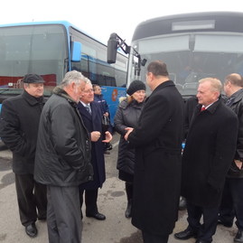 Slávnostné odovzdávanie autobusov  v  sad prievidza - Dsc02663 resize