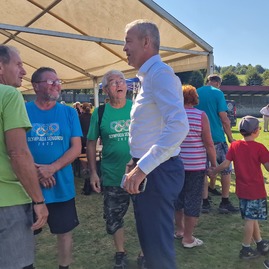 Zväčšiť fotografiu - 9.ročník olympiády seniorov prilákal až 300 súťažicich - 20230907_141405