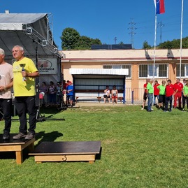 Zväčšiť fotografiu - 9.ročník olympiády seniorov prilákal až 300 súťažicich - 20230907_143812