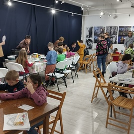 Zväčšiť fotografiu - Kreatívne prázdniny vo vlastivednom múzeu - Tvorivé prázdniny 19.2.2024, foto Eldesová (4)