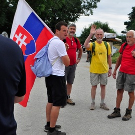 Zväčšiť fotografiu - Bratstvo čechov a slovákov oslávili na veľkej javorine - _DSC0251