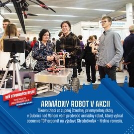 Zväčšiť fotografiu - Deň otvorených dverí tsk už v pondelok! - DOD22_FB_robot-01