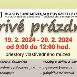 Zväčšiť fotografiu - Deťom jarné voľno spríjemnia tvorivé prázdniny - upr