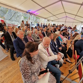 Zväčšiť fotografiu - Deviatym držiteľom beckovského slnka je prvý kozmonaut - 20230607_174527