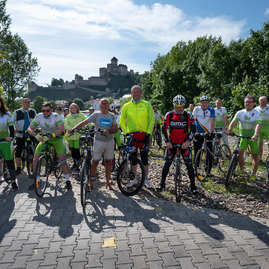 Zväčšiť fotografiu - Do práce na bicykli bude v župných farbách jazdiť rekordných 40 zamestnancov - 20210601_TN_dopracenabicykli_040w