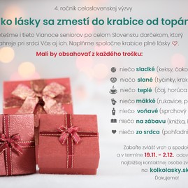 Zväčšiť fotografiu - Do „krabice od topánok“ sa vojde viac lásky ako by ste čakali - kolkolasky plagat1