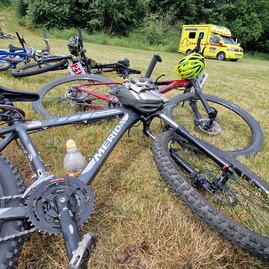 Zväčšiť fotografiu - Dohňany – púchov trophy maratón po prestávke opäť prilákal stovky cyklistov - 20230701_103829