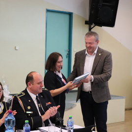 Zväčšiť fotografiu - Doterajší predseda územnej organizácie obhájil svoju pozíciu - IMG_6380