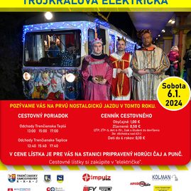 Zväčšiť fotografiu - Električka na sviatok opäť vyjde na koľaje - Plagat-teplice-scaled