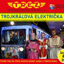 Zväčšiť fotografiu - Električka na sviatok opäť vyjde na koľaje - Plagat-teplice-zmens