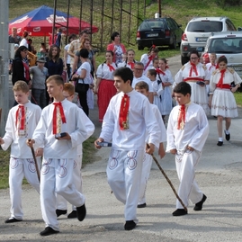 Folklór spojil krajanov prostredníctvom detských folklórnych súborov z hornej nitry a chorvátska - CIMG2009