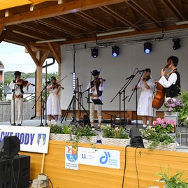 Zväčšiť fotografiu - Hasiči, hody aj folklór: nedeľa ukázala silu tradícií v trenčianskom kraji