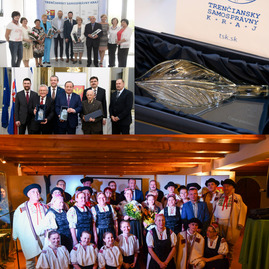 Zväčšiť fotografiu - Hľadáme ďalších laureátov najvyššieho ocenenia trenčianskeho kraja! - kolaz ocenenych