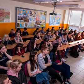 Jarný festival s názvom trenčiansky cyklokraj  súčasťou maturitnej skúšky študentov z jilemáku - DSC_3084