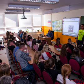 Jarný festival s názvom trenčiansky cyklokraj  súčasťou maturitnej skúšky študentov z jilemáku - DSC_3184