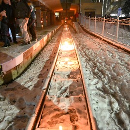 Zväčšiť fotografiu - Koniec minuloročnej sezóny trez bol pekelný, no s dobrým koncom - Mikulášska električka 2023 (10)