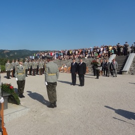 Krajské oslavy 71. výročia snp na jankovom vŕšku - e