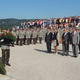 Krajské oslavy 71. výročia snp na jankovom vŕšku - h