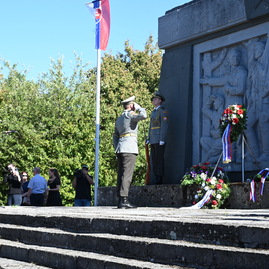 Zväčšiť fotografiu - Krajské oslavy snp na vrchu roh pripomenuli odvahu a odkaz hrdinov povstania