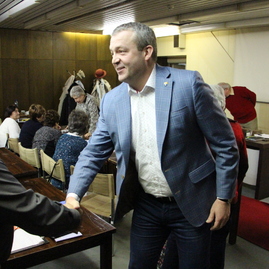 Na zasadnutí sa zúčastnili predsedovia jednotlivých Okresných organizácií JDS v Trenčianskom kraji.