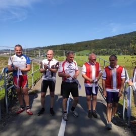 Zväčšiť fotografiu - Medzinárodná cyklotrasa bevlava sa rozrástla o ďalších 10 kilometrov - Bez názvu