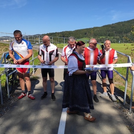 Zväčšiť fotografiu - Medzinárodná cyklotrasa bevlava sa rozrástla o ďalších 10 kilometrov - IMG_20210910_135158