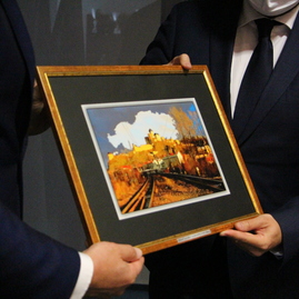 Zväčšiť fotografiu - Minister obrany slovenskej republiky výjazdovo rokoval v trenčianskom kraji - IMG_9167