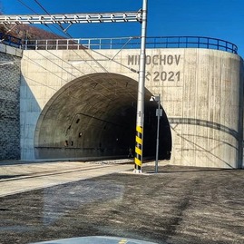 Zväčšiť fotografiu - Motoristi môžu využívať novú cestu spájajúcu miestnu časť považskej bystrice s púchovom - 267664488_4768224543239504_1731669926962393868_n