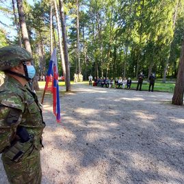 Zväčšiť fotografiu - Na brezine sa opäť spomínalo na hrdinov slovenského národného povstania - 20210903_103132