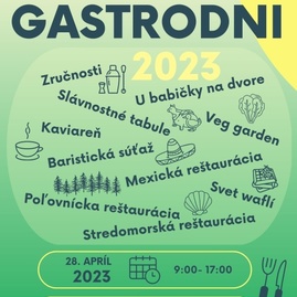 Zväčšiť fotografiu - Na gastrodňoch to opäť hýrilo farbami a vôňami, zabrať dostali najmä chuťové poháriky - plagat