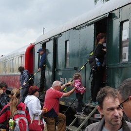 Na hornej nitre oslávili 120. výročie príchodu prvého vlaku - CIMG1368