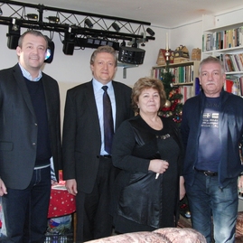 Na predvianočnej návšteve provitalu v nových priestoroch - 01