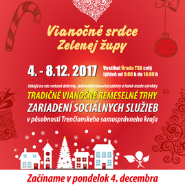 Na trenčianskom samosprávnom kraji už voňajú vianoce, celý týždeň sa ponesie v duchu ľudskej solidarity - predvianocne_trhy_tsk2017