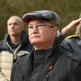 Zväčšiť fotografiu - Na vojenskom cintoríne si pripomenuli koniec veľkej vojny