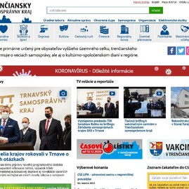 Zväčšiť fotografiu - Na web trenčianskej župy kliklo v roku 2021 viac ako 860 tisíc ľudí - sk8 v trnave