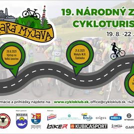 Zväčšiť fotografiu - Národný zraz cykloturistov tento rok aj s podporou tsk - Národný cyklozraz - PROMO plagát