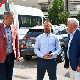 Zväčšiť fotografiu - Návšteva významenej osobnosti svetovej cyklistiky patricka lefevera v trenčianskom kraji - DSC_4352