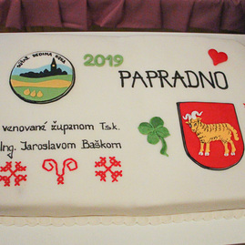 Zväčšiť fotografiu - Nominujte dedinu roka 2021, zostáva posledný mesiac! - torta papradno