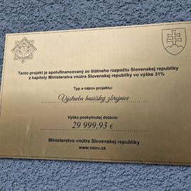 Zväčšiť fotografiu - Nové zázemie pre hasičov majú v dolnej breznici a ivanovciach - 20230507_123538