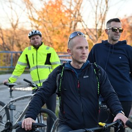 Zväčšiť fotografiu - Nový úsek Vážskej cyklomagistrály je tesne pred dokončením