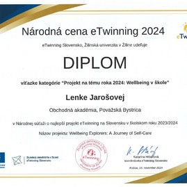 Zväčšiť fotografiu - Obchodná akadémia v považskej bystrici uspela na medzinárodnej súťaži - diplom_Ja