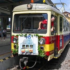 Zväčšiť fotografiu - Obľúbená električka oslávila 115 rokov prevádzky - 115 rokov prevádzky TREŽ 2024 (64)