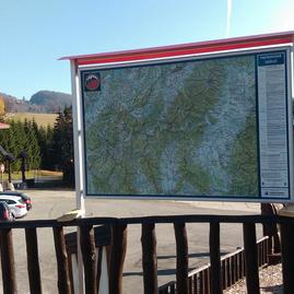 Obnovené značky potešia aj tento rok na takmer 500 km turistických a cyklistických trás - MAPA PD 3h