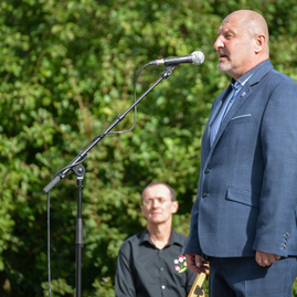 Zväčšiť fotografiu - Odkaz snp súčasťou krajských osláv na vrchu roh - lubina - _DSC6169