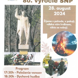 Zväčšiť fotografiu - Oslavy 80. výročia hrdinstva a odvahy v kraji - zem kostolany snp