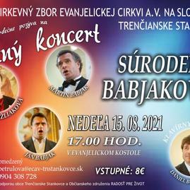 Zväčšiť fotografiu - Ostratický park opäť rozozvučala dychová hudba, kostol v trenčianskych stankovciach operný spev - plagat letny koncert