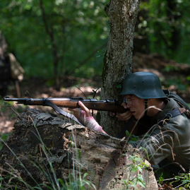 Pamiatku hrdinov, ktorí pred 75 rokmi bojovali v slovenskom národnom povstaní si uctili na jankovom vŕšku - 20190831_JANKOV_VRSOK_75_SNP_007