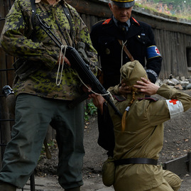 Pamiatku hrdinov, ktorí pred 75 rokmi bojovali v slovenskom národnom povstaní si uctili na jankovom vŕšku - 20190831_JANKOV_VRSOK_75_SNP_012